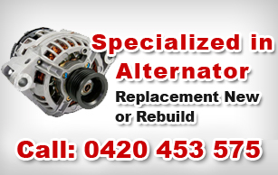 Car Motor Alternator Service